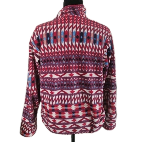 Patagonia Womens Aztec Print  Lightweight Synchilla® Snap-T® Pullover S - Picture 6 of 15